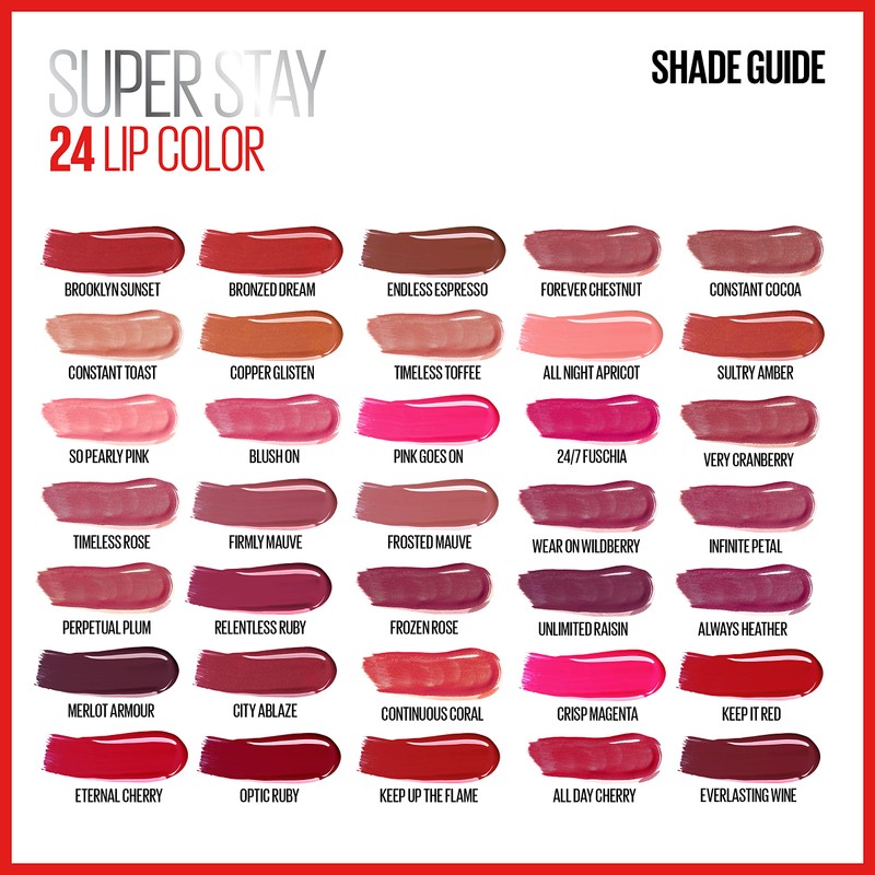 Maybelline Super Stay 24, 2-Step Liquid Lipstick Makeup, Long Lasting