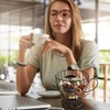 Coffee Pod Holder,Cup Pattern K Cup Holder Metal Coffee Capsule