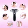 2 Pcs Assorted Beauty Facial Roller, Y-Shaped Beauty Roller, Massage