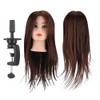 wig head with hair hairdressing training dummy man,Hairdressing Training Styling