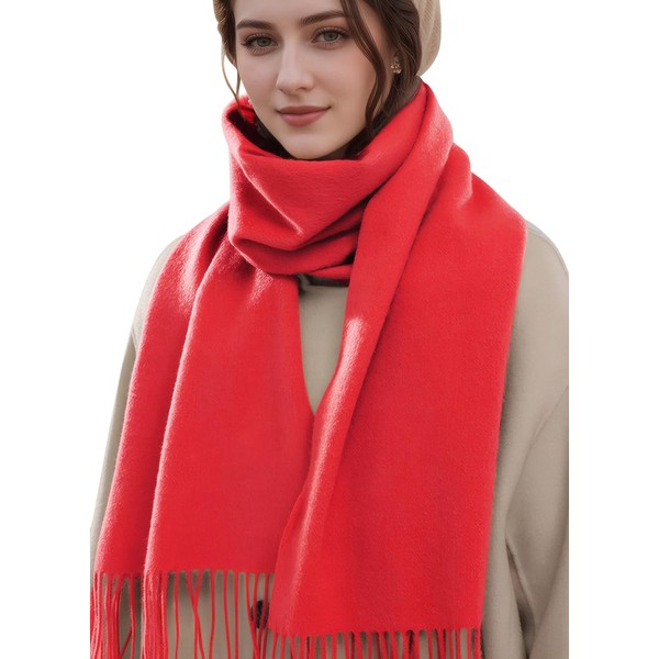 MEDUOLA Women's Winter Scarf Made of Soft Comfortable Material Large