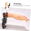 Mikinona Professional Nail Art Model Sturdy Manicure Training Hand Builder