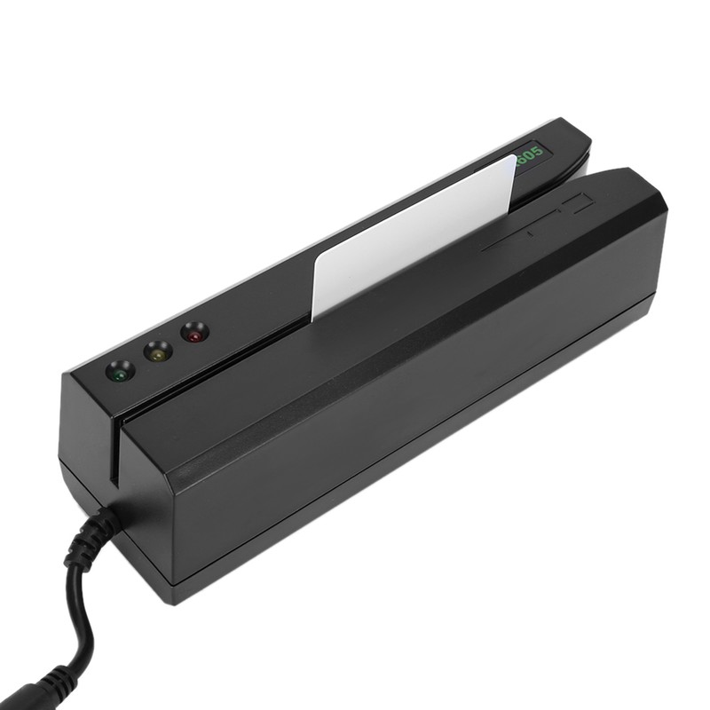 MSR605 Magnetic Stripe Swipe Credit Card Reader Writer Encoder 100‑240V