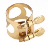 Alto Sax Saxophone ABS Mouthpiece with Cap Metal Buckle Reed