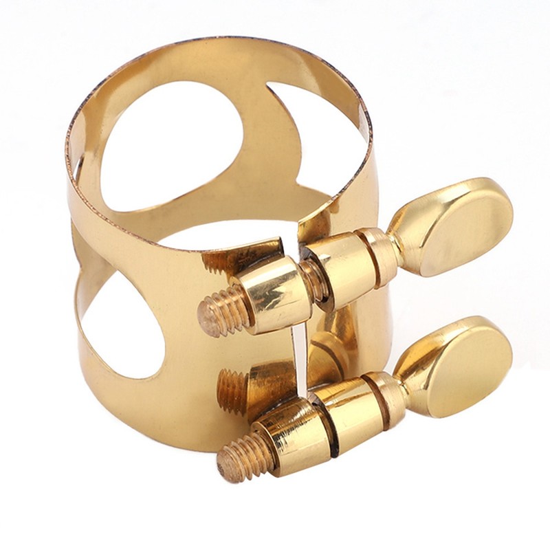 Alto Sax Saxophone ABS Mouthpiece with Cap Metal Buckle Reed