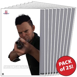 Freedom Gun Targets - 23"x35" 3D Threat 2 Target (100)