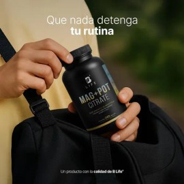 Citrato De Magnesio/potasio 240 Caps. Mag+pot Citrate B Life Sabor Sin sabor