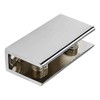 LC LICTOP Zinc Alloy Rectangle Glass Shelf Brackets for 0.24"