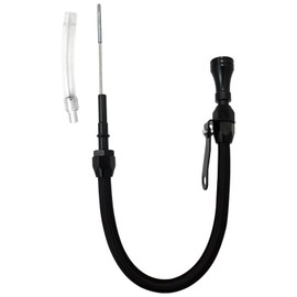 Xspeedonline for LS Truck Engine Flexible Oil Black Dipstick Aluminum Stainless 4.8 5.3 6.0
