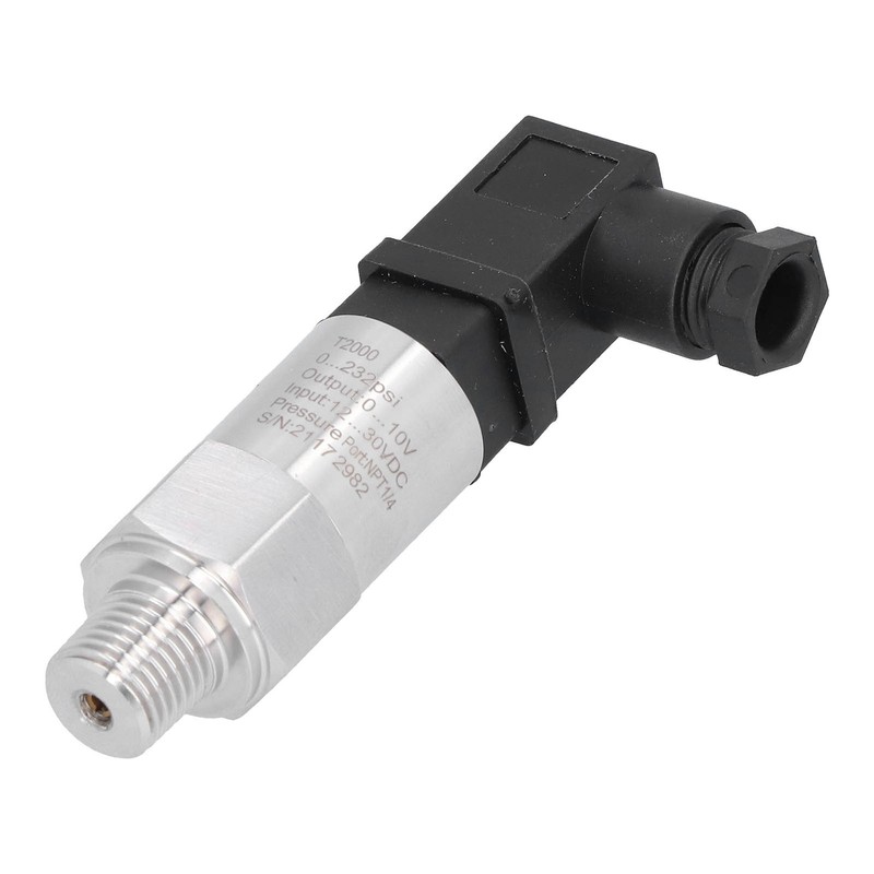 0232psi Pressure Transducer Sensor ASIC Technology AntiCorrosion AntiWear Pressure Transmitter