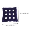 Ciieeo Inflatable Wheelchair Seat Cushion Back Support Comfortable Chair Pad