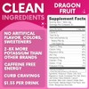 Zero Sugar Dragon Fruit Electrolytes Sticks - Refreshing Hydration -