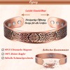 Cigmag Copper Bracelet Men 9 Ultra Strong Magnets 99% Pure