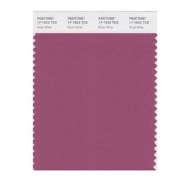 PANTONE Smart 17-1623X Color Swatch Card, Rose Wine