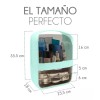 Total Supplier Caja Organizadora De Cosméticos Maquillaje Capsula Con Tapa