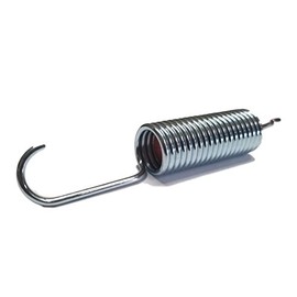 Elegent Upholstery 3-5/8 Overall Length Replacement Recliner Sofa Chair Mechanism Tension Spring - Long Neck Hook Style [3-1/2 Length Hook to Hook]