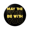 EmuWorks 50th Birthday Badge - May The Fifties Be With