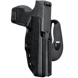 Black Scorpion Gear OWB Kydex Paddle Holster fits Taurus GX4 (Right-Hand Draw, Black)