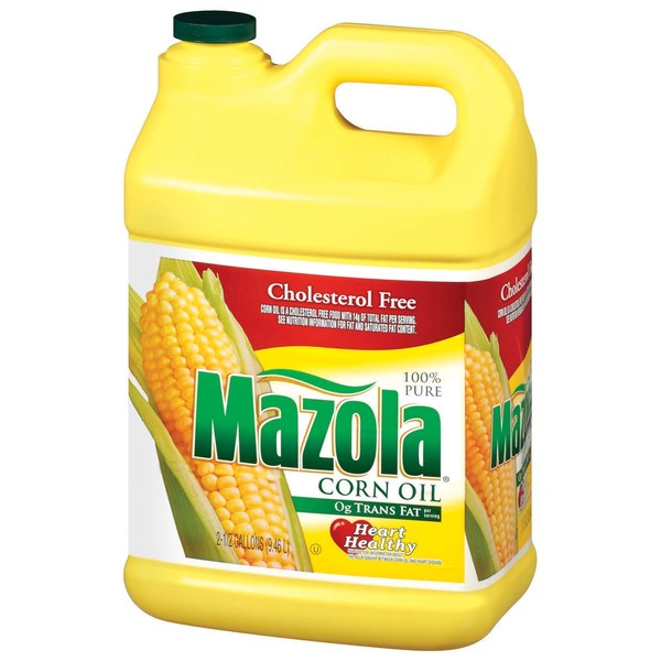 Mazola 100% Pure Corn Oil, 2.5 gal (Pack of 2)