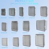 LuSumtly IP67 Waterproof Junction Box, ABS Plastic Electrical Enclosure with
