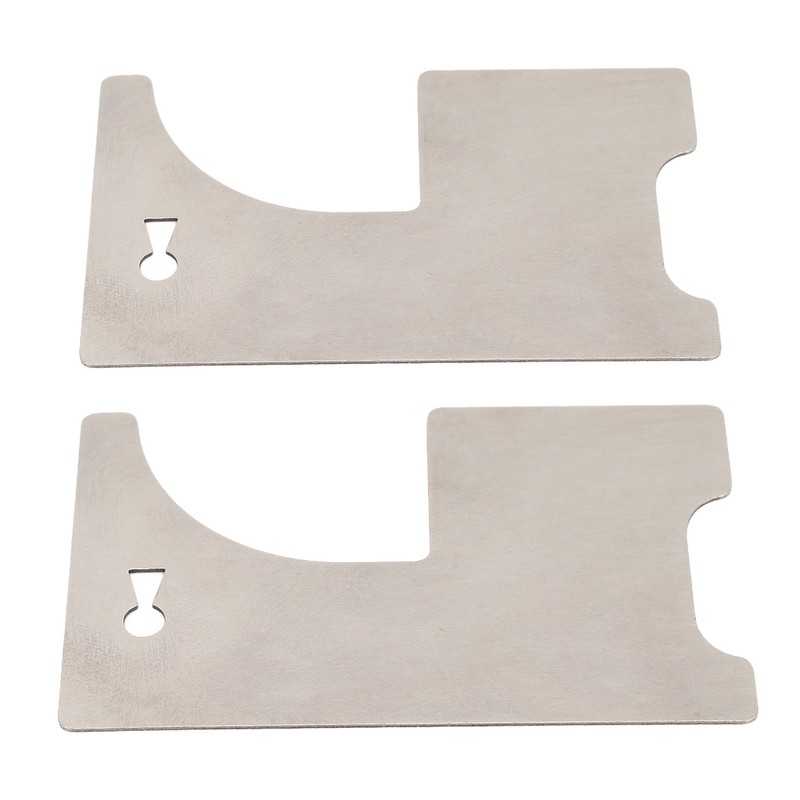 2 PCS Firefighter Door Opener Tool 0.7mm Thick Multifunctional Stainless