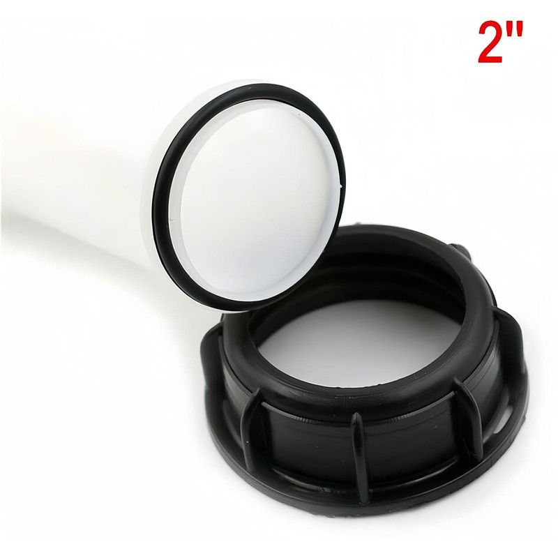 IBC Water Tank Nozzle Tap Cap 2" Extension Drain Spout