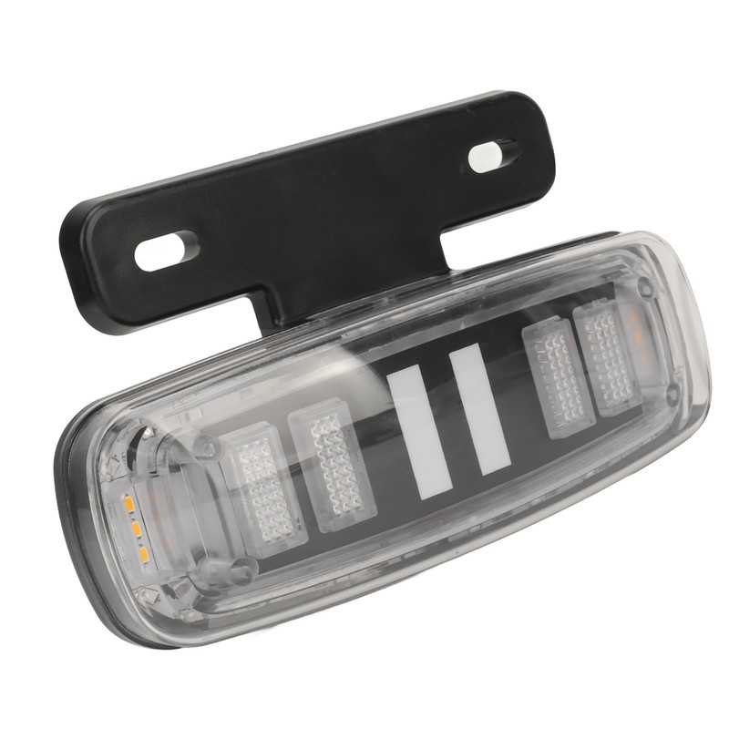 12V Motorcycle Tail Light Brake Turn Signal Light with License