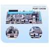 H81G Gaming Motherboard Dual Channel DDR3 Gigabit Network Card PC