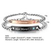 His or Hers Matching Set His Heroine Her Hero Titanium