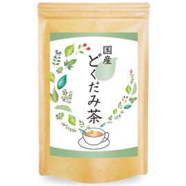 Natural Food Dokudami Tea Bags, Made in Japan, Dokudami Tea, Caffeine-Free, Cold Brew (30 Packets)