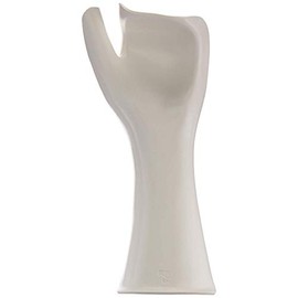 Rolyan Resting Pan Mitt Splint, Ezeform - Solid 1/8" (3.2mm), White, Large 3/PK, MCP & CMC Joint in Thumb, Arthritic Hands, Thermoplastic Splint, Hypertonic Hands, Novice & Experinced Splinters