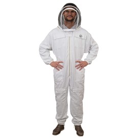 Humble Bee 411 Polycotton Beekeeping Suit with Fencing Veil