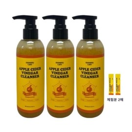 Mamicare Asabi Cleanser Extra Large Capacity 200ml x 3 + 1 free trial copy Apple Toning Glow Lactic Acid Bacteria / 마미케어 애사비 클렌저 특대용량 200ml x 3개 + 체험분 1매 증정 사과 토닝 광채 유산균