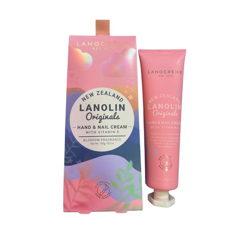 Lanocreme-Lanolin Originals Hand & Nail Cream with Vitamin E 100g