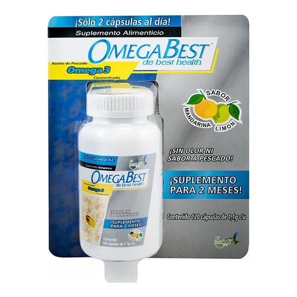 Omega 3 Aceite de Pescado Puro con EPA y DHA