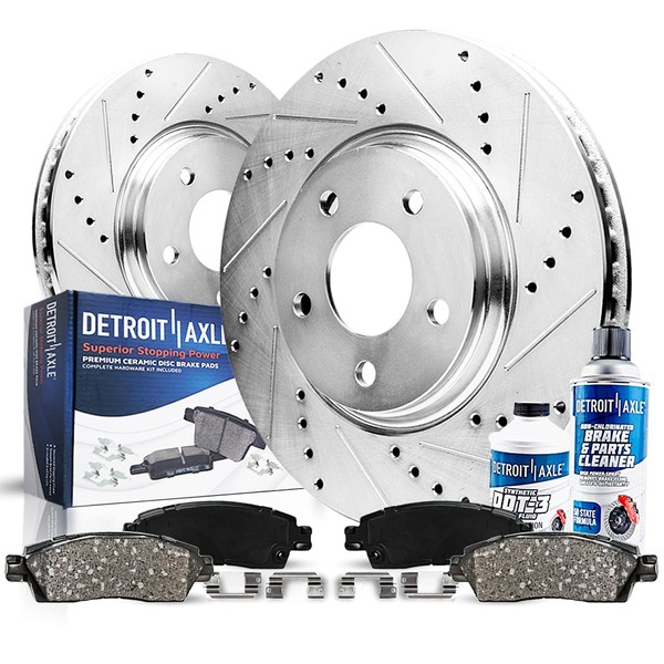 Detroit Axle - Rear Brake Kit for Chrysler 300 Dodge