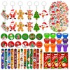 Tazimi 110 PCS Christmas Party Favors Christmas Tree Snowman Santa