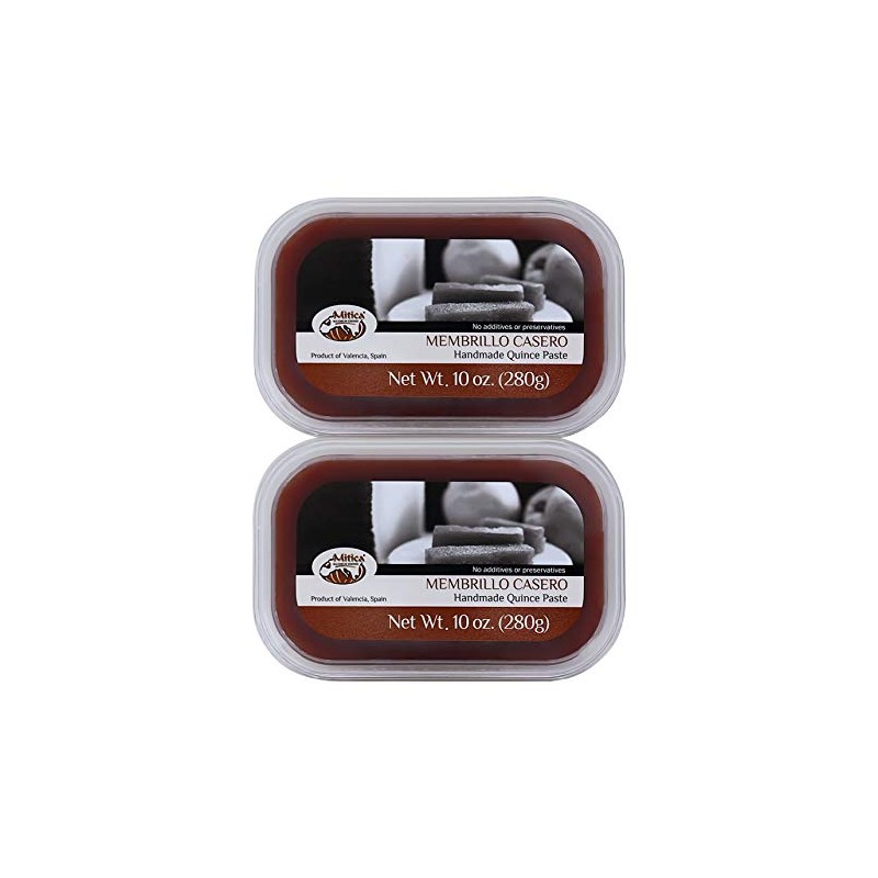 Spanish Homemade Membrillo - Quince Paste 2 Pack Ten Ounce