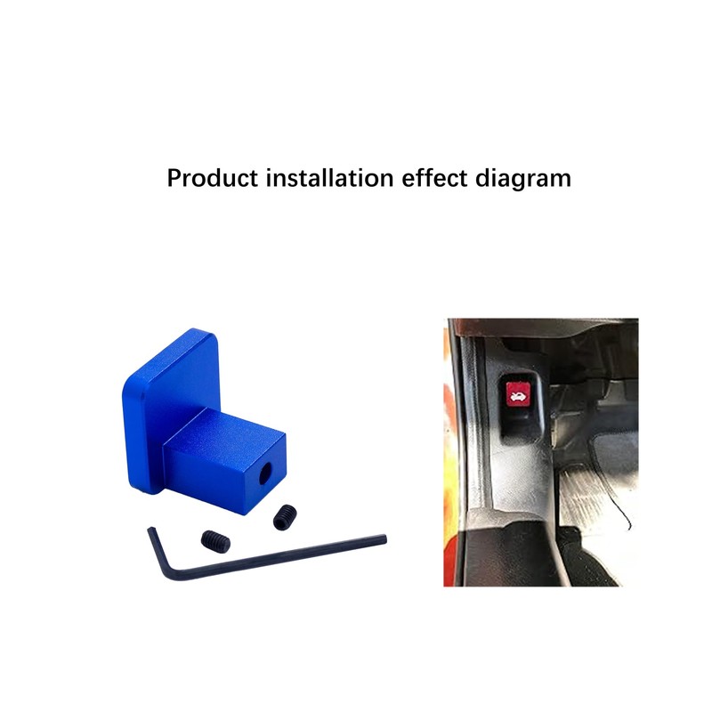 Melincars Heavy Duty Billet Aluminum Hood Release Handle & Cable