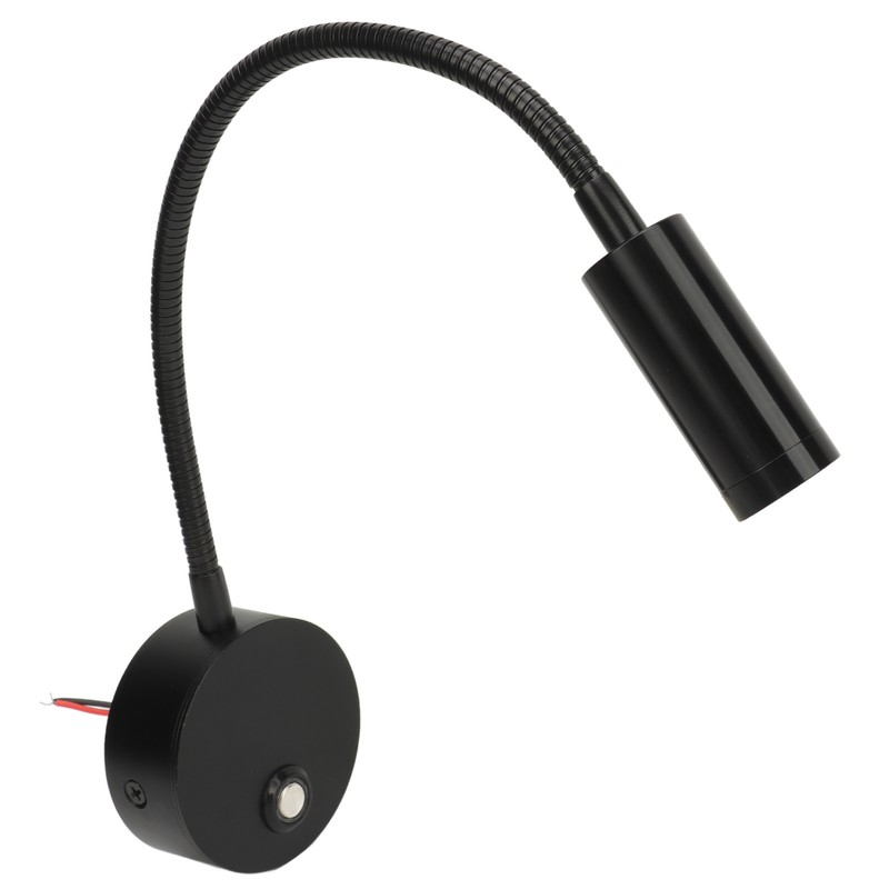 LED Reading Light DC12 to 24V Touch Adjustment USB Charging