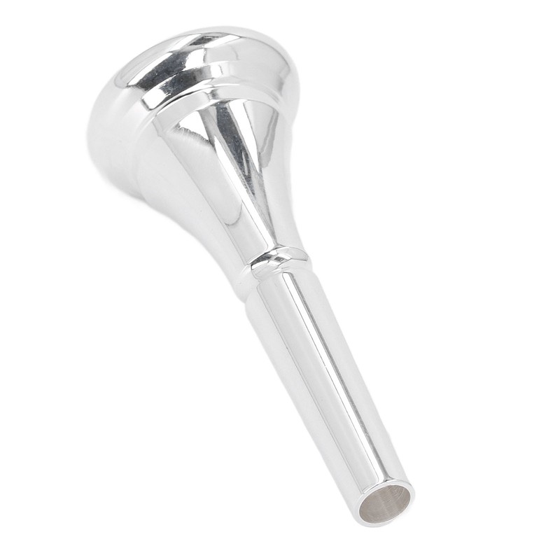 French Horn Mouthpiece Metal Silver Plated Standard French Horn Mouth