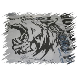 Nordgard Odin’s Wolves Viking T-Shirt - sand, size: s