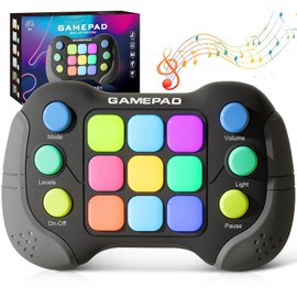 YouJabz Upgraded Flashing Handheld Game for Kids, Fast Push Fidget Game Toy, Quick Push Light Up Fidget Electronic Console for Teens, Birthday Gifts for 3-12 Year Old Boys Girls