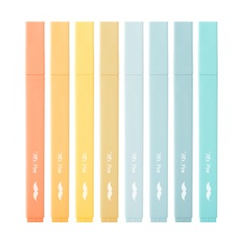 Mr. Pen- Aesthetic Highlighters, 8 pcs, Chisel Tip, Pastel Colors, Cute Highlighters Assorted Colors, Back to School Supplies