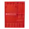TOOL SORTER SCREWDRIVER ORGANIZER (RED) – Low Profile, Tough-Built Screwdriver