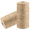 YZSFIRM 1.5mm 656ft Natural Jute Garden Rope - 2 Roll
