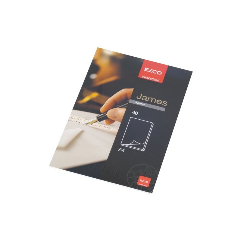 ELCO James Velin A5 100 gsm Writing Pad Blank with