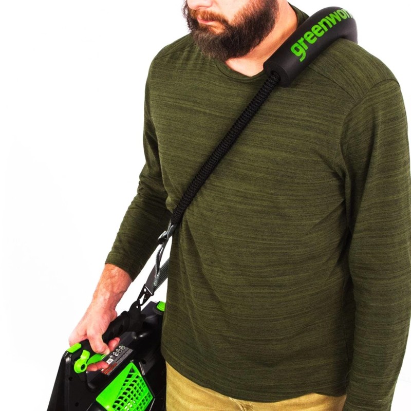 Greenworks exoFLEX Shoulder Strap for Leaf Blowers and String Trimmers