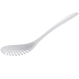 Gourmac White Melamine Pasta Spoon 12.75"
