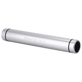 Thru axle Adapter, Adapter, Black, Silver Aluminuim Alloy Sturdy 15mm to 12mm for Bike Thru-axle(Silver)